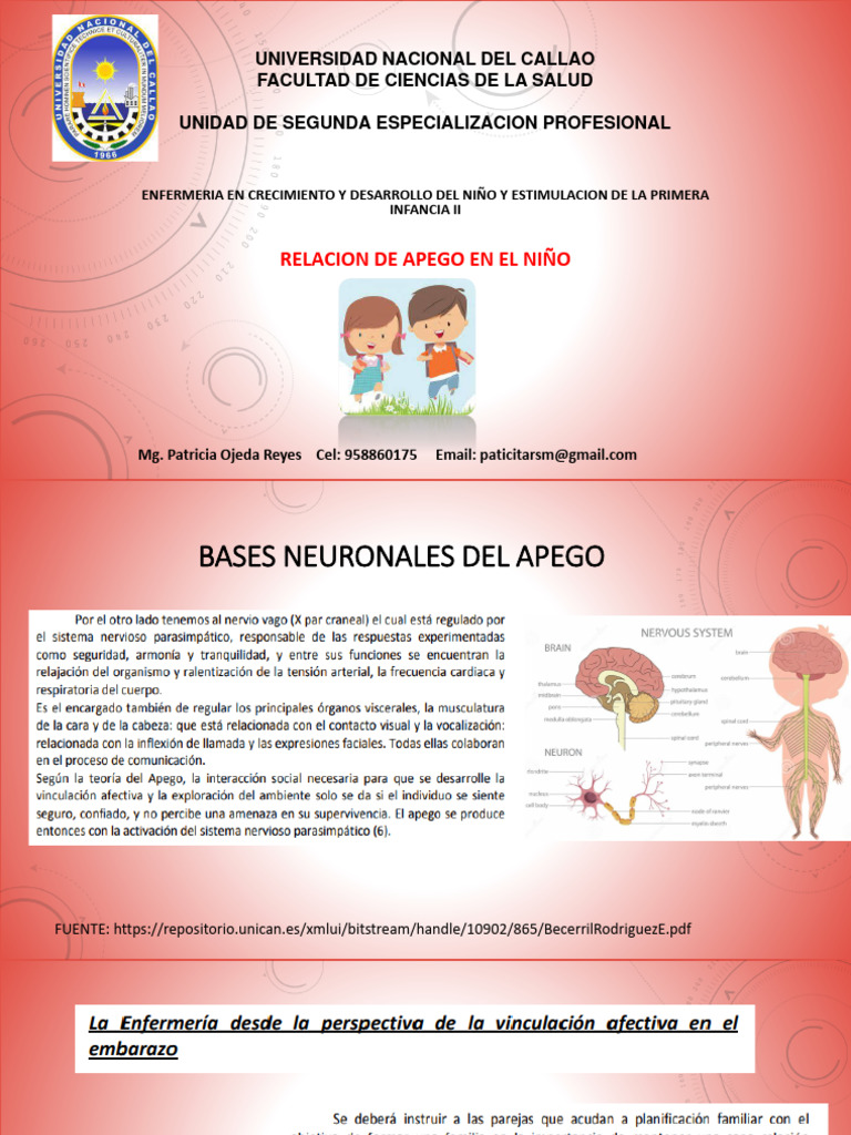 Tipos de apego y su impacto en niños | PDF | Teoría de apego ...