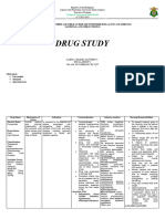 DRUG STUDY - Pedia Ward 2