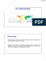 ADDITIONAL STUDY MATERIAL On ABC Logistics Outsourcing and Performance