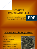 Istoria Calculatoarelor