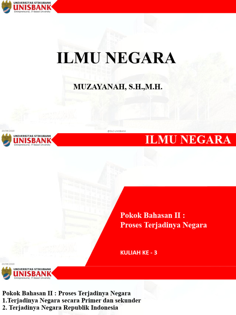 DLC 3 PPT Ilmu Negara | PDF | Sejarah