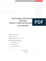 Informe - Bases Administrativas Especiales