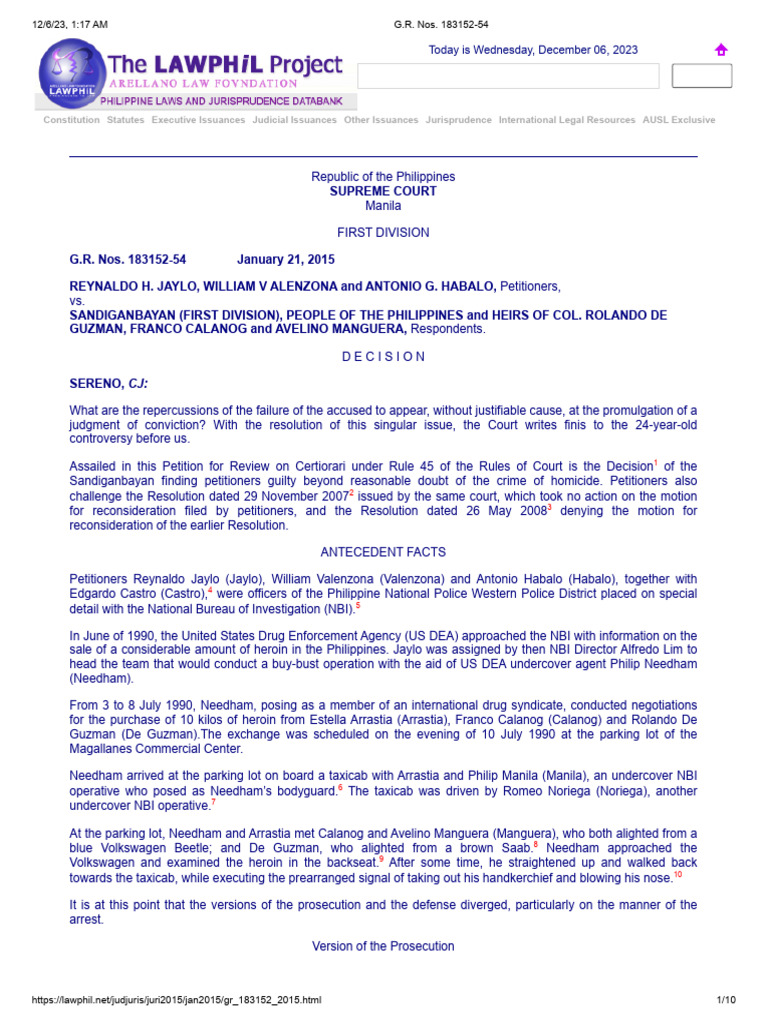 Supreme Court Ruling on Homicide Case | PDF | Judgment (Law) | Bail