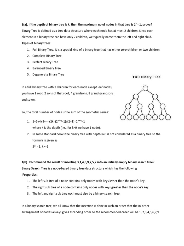 UNIT-3 Data Structures Questions (Odd) | PDF | Applied Mathematics ...
