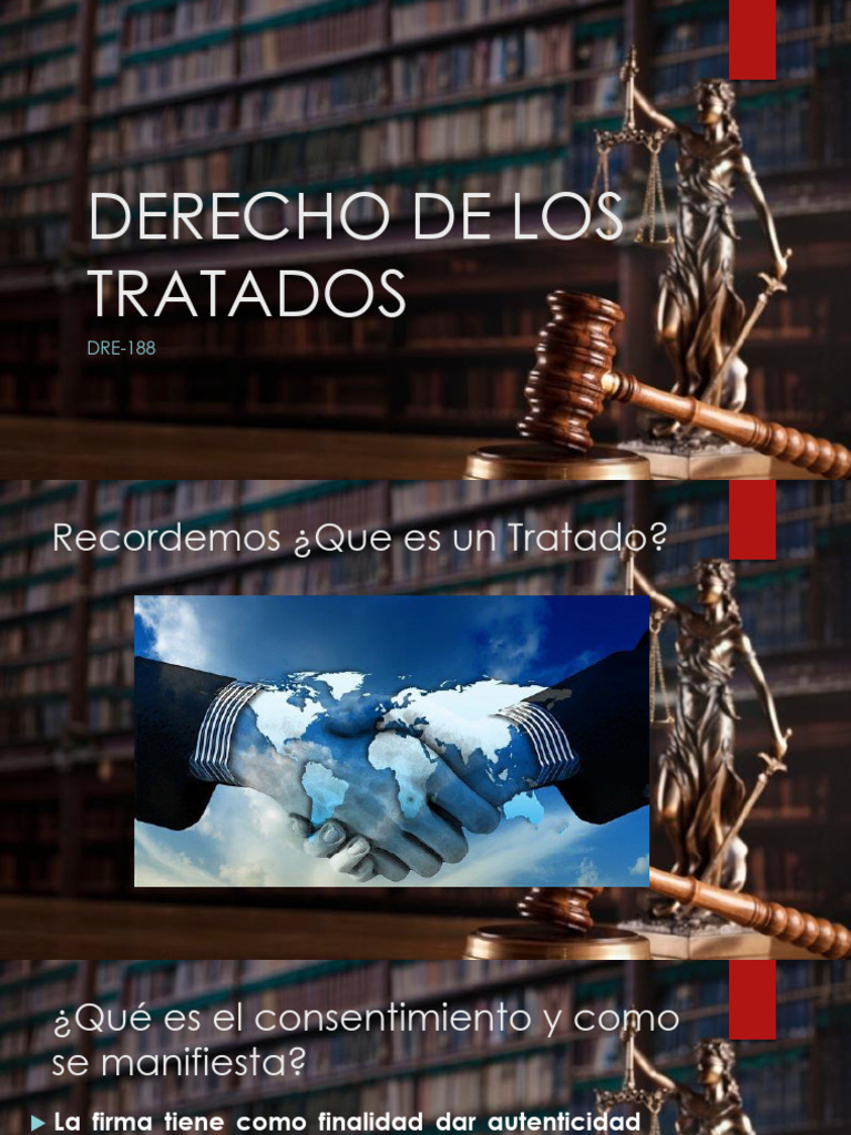 Derecho de Los Tratados II | PDF | Tratado | Estado (política)
