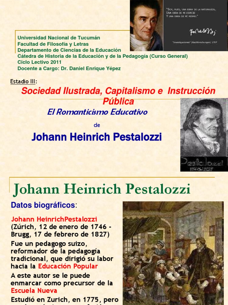 Get Heinrich pestalozzi aportes a la educacion HD
