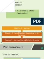 Mod 3 - VENTE Chap. 2 Et Chap. 3 - Obligations Du Vendeur Et de Lacheteur - CGV