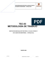 Tec-03 Metodología de Reparacion de Pisos Canales Pozos y Estanques