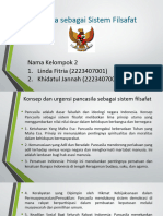 Pancasila Sebagai Sistem Filsafat