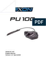 AXON PU 100 Manual v1.0 EN