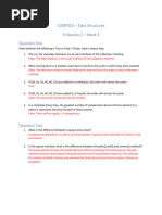 COMP201 SI Worksheet 2 - Suggested Solns