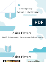 Asian Contemporary Literature 2