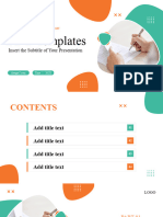 High End Work Report PPT Templates