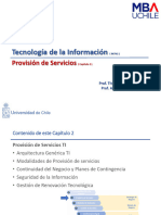 MBA UChile TI Cap2 ProvisionServicios VF