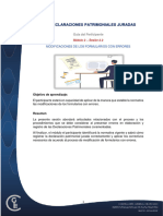 M2S2.2 Guía Del Participante - Proceso Errores Declaración Patrimonial Juramentada