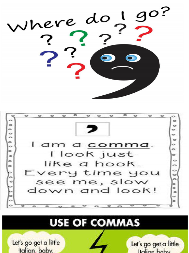 Comma Uses PP | PDF