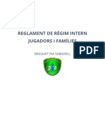 Draft - Reglament - Jugadors I Families