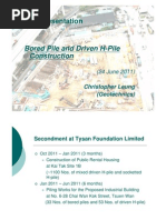 Download Bored Pile Construction -Chris by Terry Choi SN69130064 doc pdf
