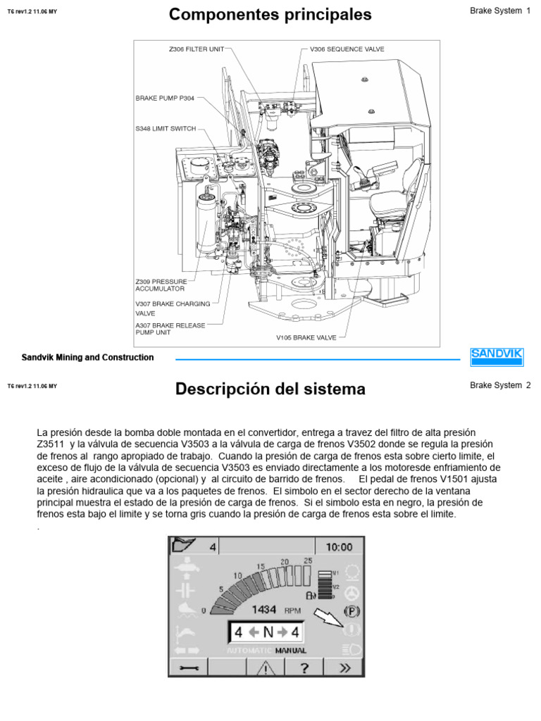 9. Brake system Español PDF Presión Tecnología de vehículos