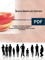 Isbd 7 - Manusia Sebagai Makhluk Individu