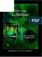 How LARGE is a BILLION? 