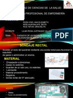 Tarea de Sonda Rectal