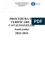 VERIFICARE Cataloage