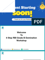 RBI Grade B 2023 Workshop