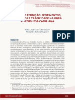 Amor de perdiçao Sentimentos, conflitos e tragicidade