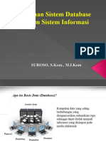 Peranan Sistem Database Dalam Sistem Informasi