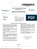 Avalia+ +Prefeitura+da+Bahia+ +Analista+de+Gestão