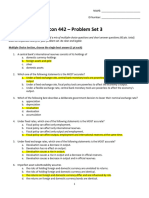 Econ 442 - Problem Set 3