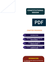 Constitutional Design Class (Full Chapter) Batch 2023-24