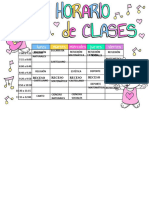 Horario de Clases