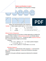 Lecture #1 - (Math MW) - Patterns and Numbers in Nature