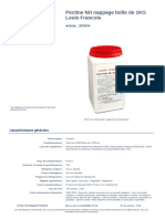 Pectine NH Nappage Boite de 1kg Louis Francois - 0257874 - CH - Technical