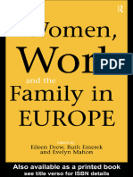 Women, Work and The Family in Europe (Eileen Drew)