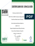 Programa de Integridade Sustentável Do Grupo Solví 2023 15.08.2023 CLIQUE AQUI-Certificado Introdutório Programa de Integridade Sustentável 4505