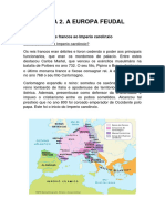 Geografía e Historia 2° Eso 3er Examen