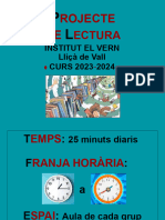 El Nostre Projecte de Lectura (2023-2024)