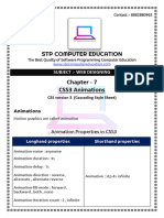 Chapter - 7 CSS3 Animations