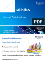 Basic Statistics 5 Normal Distributions