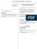 Outline CH 12 Neuromuscular-Blocking Drugs (NMBDS) and Reversal Agents