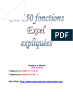 (123dok - Net) PDF Liste de Toutes Les Formules Et Les Fonctions Excel en PDF Cours Bureautique