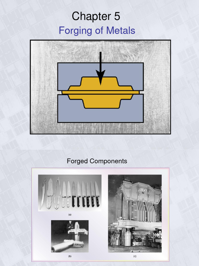 Forging Techniques and Applications | PDF | Forging | Crafts