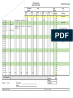 Arbeitzeiterfassung HNR SHGD Version 1