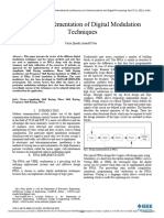 FPGA Implementation of Digital Modulation Techniques