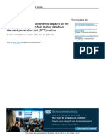 Distribution Pattern of Soil Bearing Capacity On The Island of Sumatra Using Field Testing Data From Standard Penetration Test SPT Method