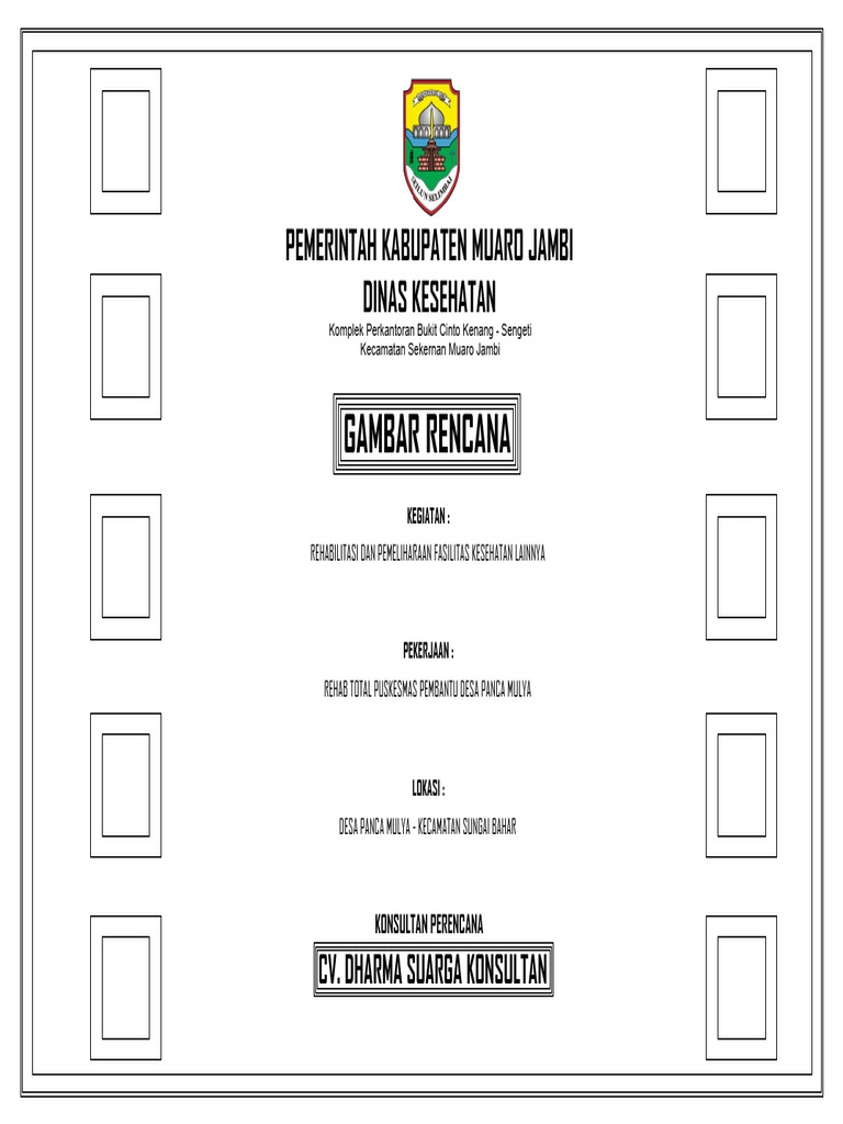 Contoh Gambar Rencana Puskesmas Pembantu Pdf
