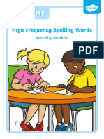 AU L 2549425 Year One HighFrequency Spelling Words Activity Booklet - Ver - 2